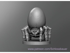 false egg dnd dungeons dragons tabletop 3d print model - Mito3D