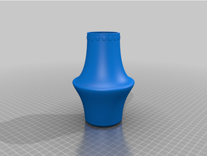 vase abs acétone art cool fleur ender 3 pot lisse 3d print model - Mito3D