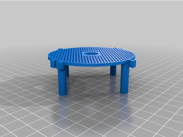 3 inç parça disk 3D print model - Mito3D