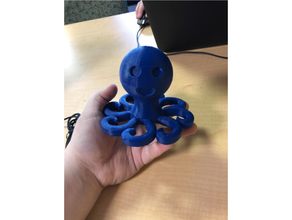 octopus bath toy 3d print model - Mito3D