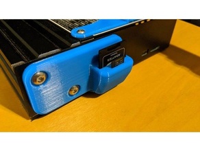 sd cartão suporte crialidade ender 3 micro SD padrão 3d print model - Mito3D