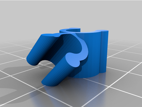 personalizado doble acortar clip prueba 3d print model - Mito3D