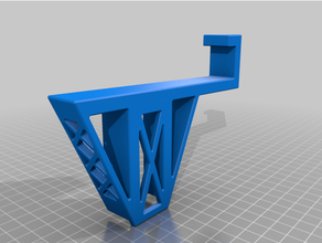 dikey monitör Kulp destek 3d print model - Mito3D