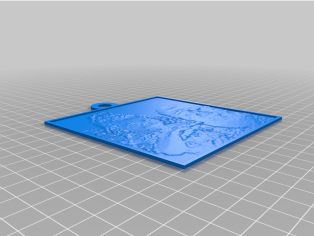 cnieta Opa angepasst Lithophan 3D print model - Mito3D