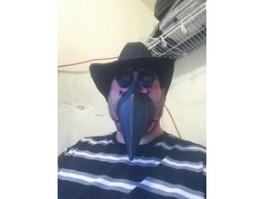 Montana máscara Plaga médico accesorio 3d print model - Mito3D