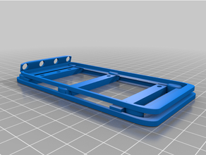 traxxas teton roof rack 4 led's 3d print model - Mito3D