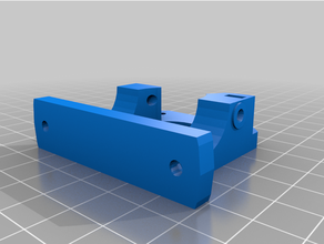 customized bowden extruder mount anet a8 & 3d print model - Mito3D