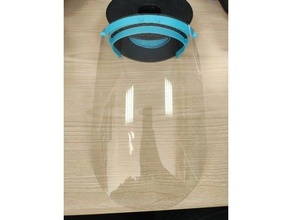 solidaire covid19 covid 19 masque protection visage bouclier visière visièresolidaire 3d print model - Mito3D