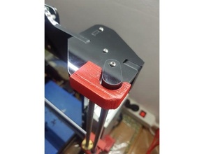 anti vibration axis zonestar p802n 3d imprimante pièces acrylique Cadre guider 3d print model - Mito3D