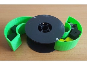 carrete organizador reciclado soldadura cable 100mm cajón cajones organización reciclar reciclaje 3d print model - Mito3D