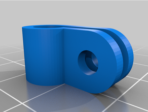 6mm cavo clip personalizzato 3d print model - Mito3D