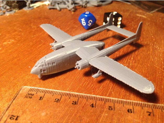 c-119 gunship variants microarmor 3D print model - Mito3D