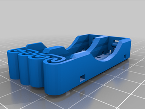 aaa11my customized flexing battery holders - 3d print model - Mito3D