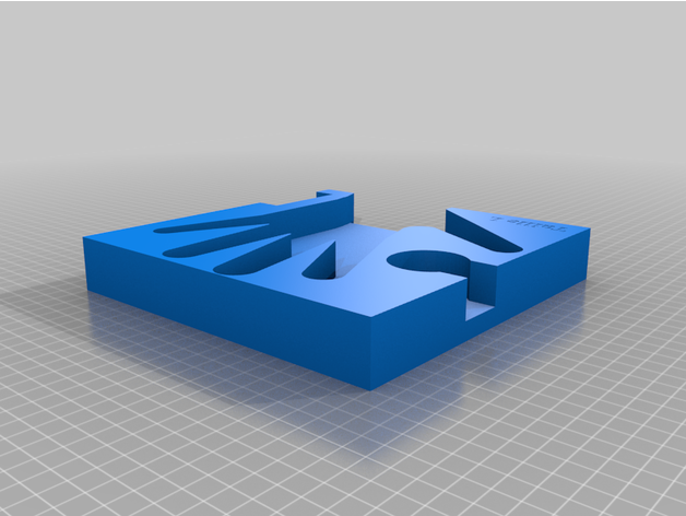 Cale Main Schnitt 3D print model - Mito3D