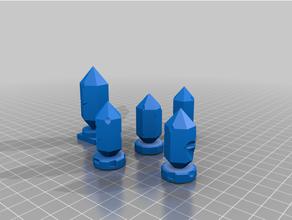 harap kristaller 3d print model - Mito3D