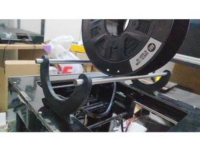 anet a3 spool holder 3d print model - Mito3D