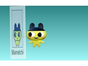 Tamagotchi Mametchi Japonca Evcil Hayvan oyuncak 3d print model - Mito3D
