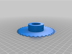 codificador roda precioso plástico Destruidor 3d print model - Mito3D