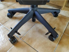 Roomba robot vakum koruma herman Miller hava sandalyeler ofis sandalye temizleyici xiaomi Roborock 3d print model - Mito3D