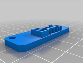 Custemil navnelappomized akıllı etiket özelleştirilmiş 3d print model - Mito3D