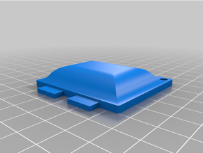 hpi pique 2 receptor caja cubierta carcasa funda flujo remoto controlar 3d print model - Mito3D