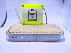 Wifi routeur 3d print model - Mito3D