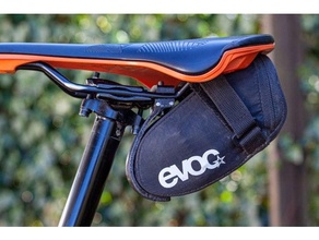evoc saddle bag holder - mtb dropper seatpost post 3d print model - Mito3D