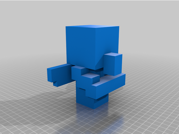 Minecraft totem ölümsüz 3D print model - Mito3D