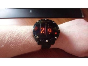 cinto relógio tpu 3d print model - Mito3D