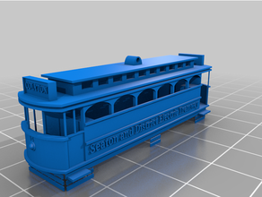 calibre nn3 soltero decker tranvía no14 3d print model - Mito3D
