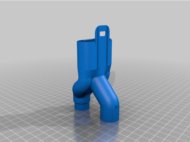 charlotte valve reworked decathlon easybreath 3D print model - Mito3D