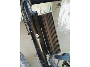 bike controller montare posto sedere tubo 3d print model - Mito3D