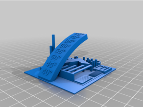 dernier nano banc imprimante référence tester 3d print model - Mito3D