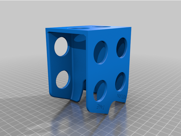 Deck Halter Unterstützung Rückkehr 3D print model - Mito3D