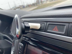 Volkswagen tiguan phone suporte cartão fenda magnético vw 3d print model - Mito3D
