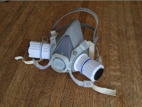 3m respirador modificação 3d print model - Mito3D