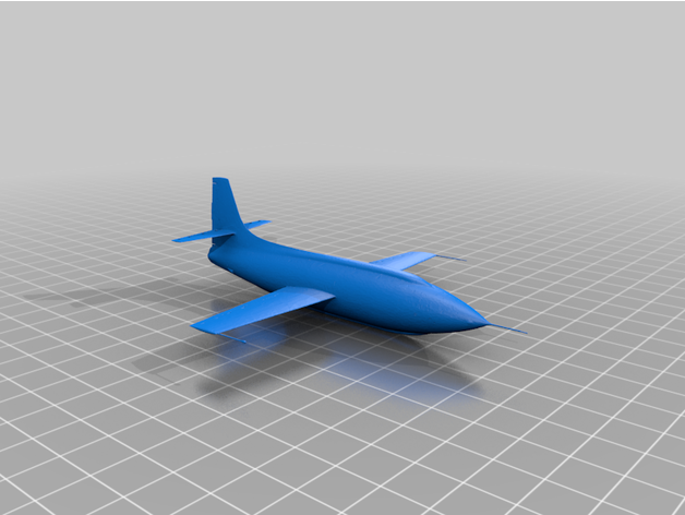 plane bell x1 3D print model - Mito3D