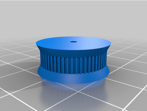 customipolea cochezed simple pulley gear customized 3d print model - Mito3D