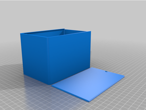 angepasst Box Caixa 2lid 3d print model - Mito3D