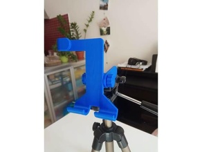 awesome phone stand tripod compatible adjustable angle camera mount holder horizontal iphone monopod smart smartphone tcherno vertical 3d print model - Mito3D
