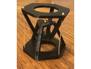string stand 3d print model - Mito3D