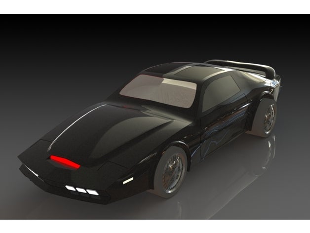 pontiac Firebird kitt settore automobilistico automovil macchina coche 3D print model - Mito3D
