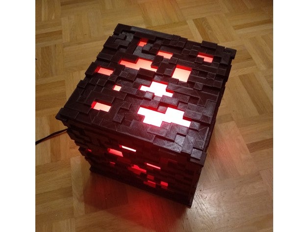Minecraft Lampe Würfel Licht 3D print model - Mito3D