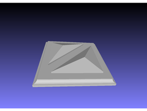 pointes diamants menuiserie sculpture taille pierre bois 3d print model - Mito3D
