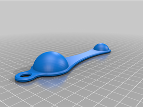 customized measuring spoon scoop endecuchad 3d print model - Mito3D