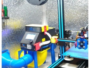 controlador ventilação cr10 3d print model - Mito3D