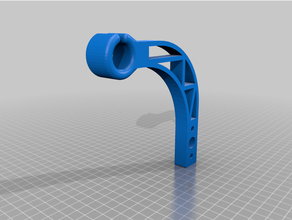 wanhao duplicator i3 filament support arm heavy duty 3d print model - Mito3D