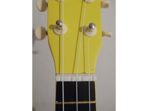 ukulele noz cordas ponte nozes selim 3d print model - Mito3D