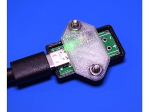 zy12pdn montare usbc USB energia 3d print model - Mito3D