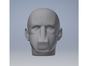 cara mascarar protetor coronavírus máscara facial 3d print model - Mito3D